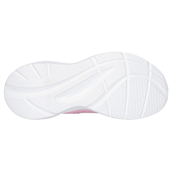 Skechers Bungee And Strap Sparkle Mesh Printed Upper W/ Midsole Paint